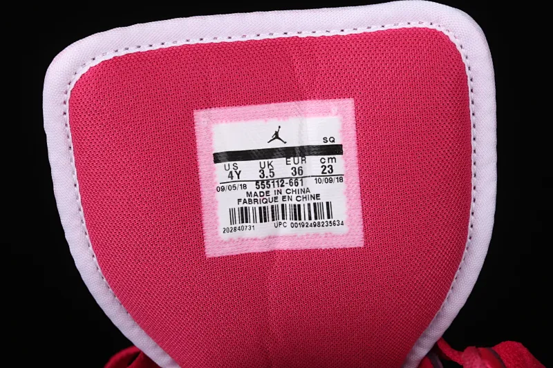 All Categories Air Jordan Jordan Series Basketball Shoes Air Jordan 1 Mid Air Jordan 1 Mid GS White Purple Buckle Broken China Full First Layer Authentic Standard 555112-661